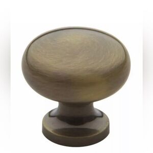 Baldwin Cabinet Knob 1-1/4” Solid Brass 4706-050 Set Of 5